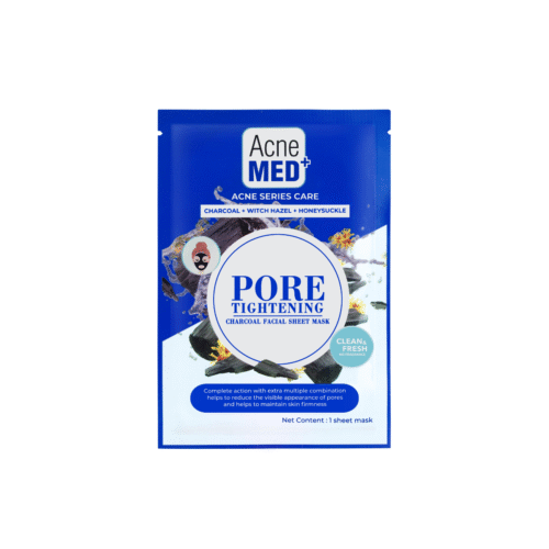 ACNEMED Pore Tightening Charcoal Facial Sheet Mask