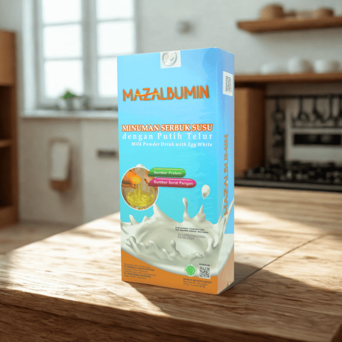 MAZALBUMIN Sachet - Minuman Serbuk Susu Dengan Putih Telur - Image 2